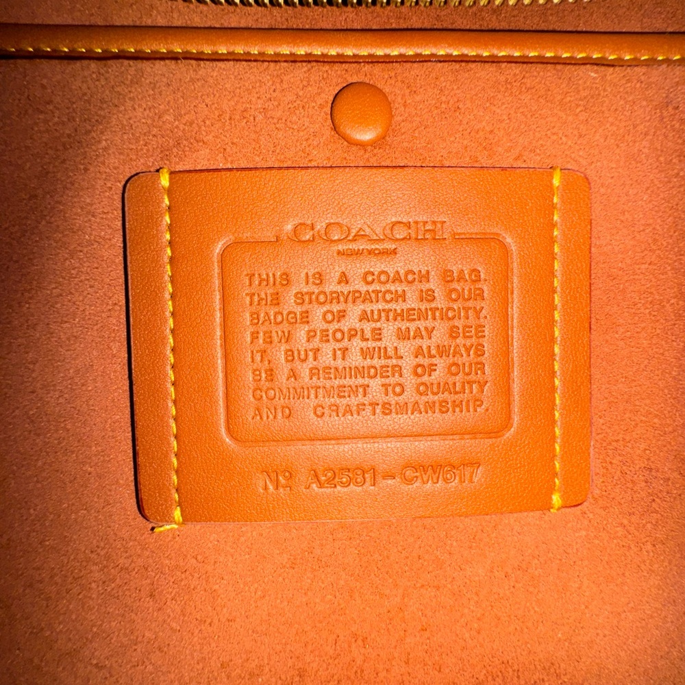 Coach Soft Empire Carryall Bag 48 - Picture 9 of 9